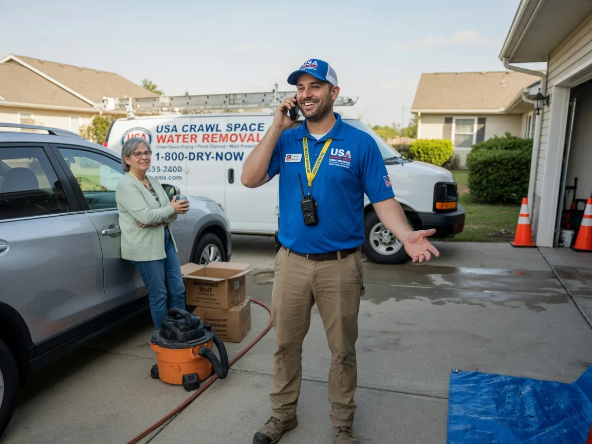 Crawl Space Water Removal Oxford, WI FAQs